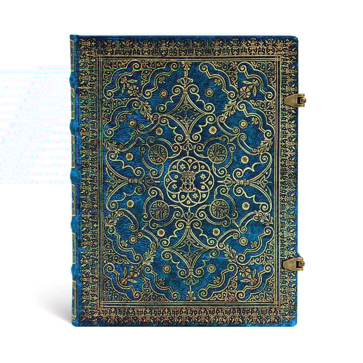 Paperblanks Тефтер Azure, Ultra, широки редове, твърда корица, 72 листа
