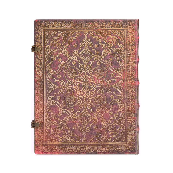 Paperblanks Тефтер Carmine, Ultra, широки редове, твърда корица, 72 листа