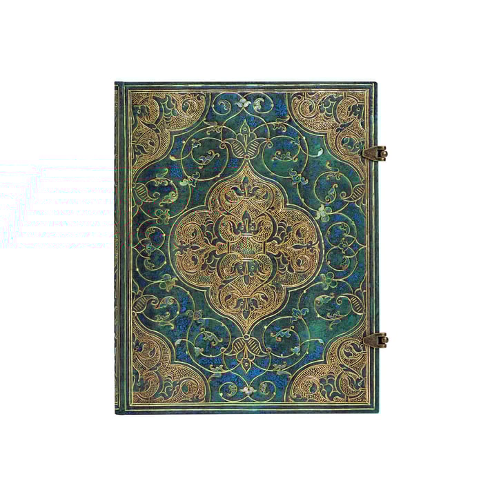 Paperblanks Тефтер Turquoise, Ultra, широки редове, твърда корица, 72 листа
