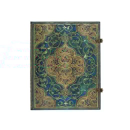 Paperblanks Тефтер Turquoise, Ultra, широки редове, твърда корица, 72 листа