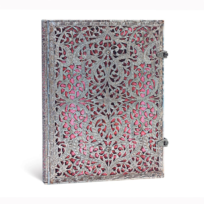 Paperblanks Тефтер Blush Pink, Ultra, широки редове, твърда корица, 120 листа