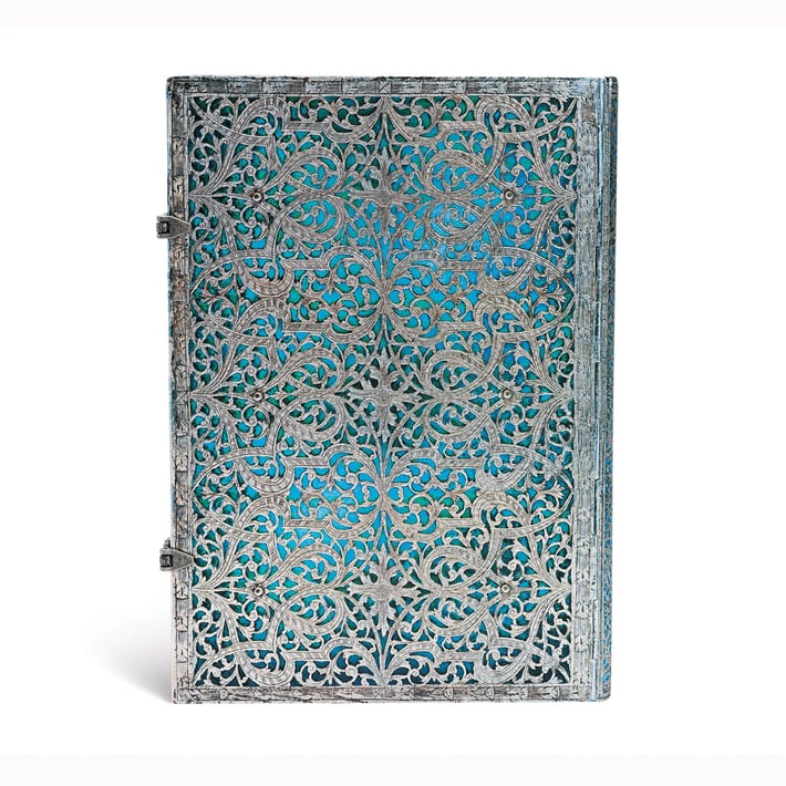 Paperblanks Тефтер Maya Blue, Grande, твърда корица, 120 листа