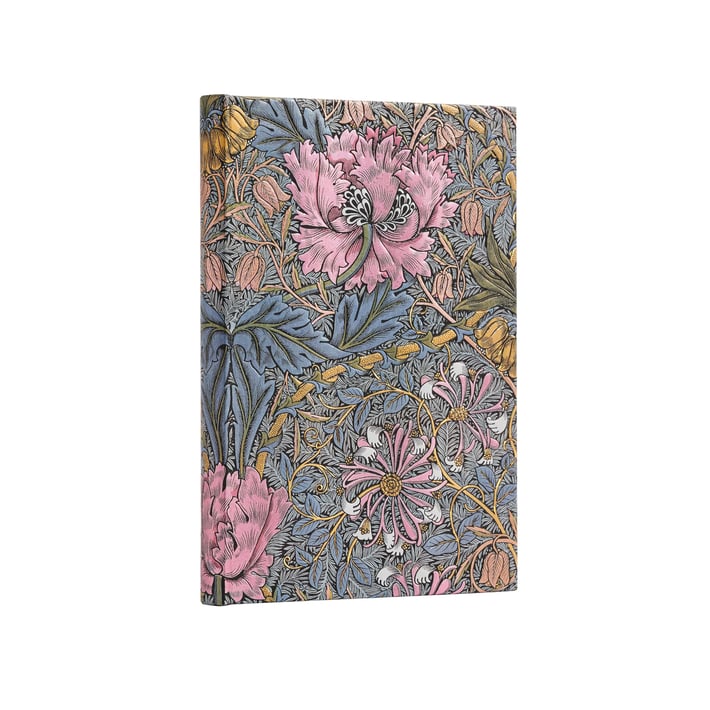 Paperblanks Тефтер William Morris, Midi, твърда корица, 72 листа