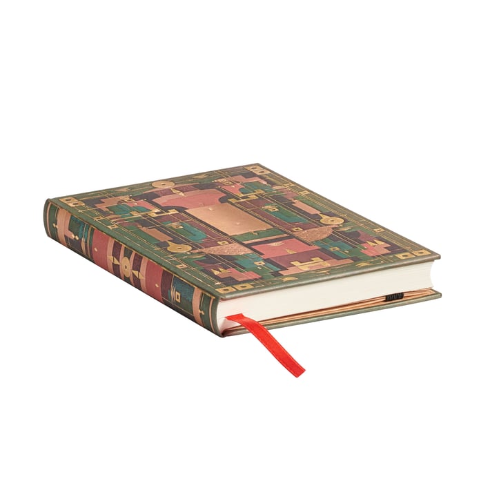 Paperblanks Тефтер Sybil Pye Bindings, Mini, широки редове, твърда корица, 88 листа