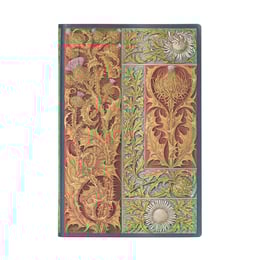 Paperblanks Тефтер Vox Botanica, Mini, широки редове, мека корица, 104 листа