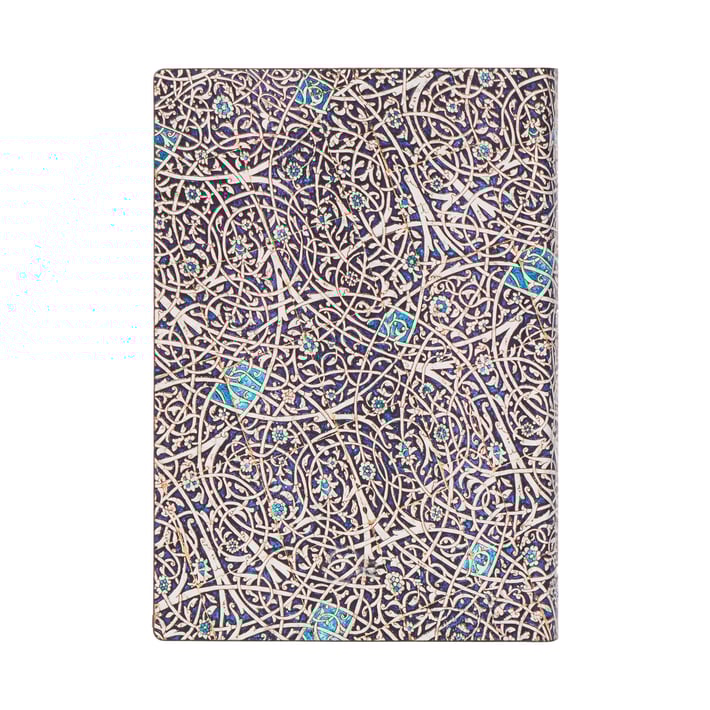 Paperblanks Планер Granada Turquoise, Midi, вертикален, твърда корица, 80 листа, за 2024 година