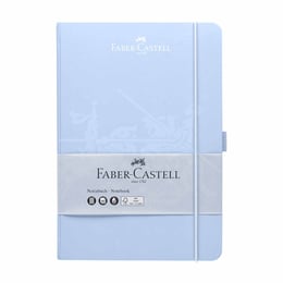 Faber-Castell Тефтер, А5, на квадратчета, небесносин