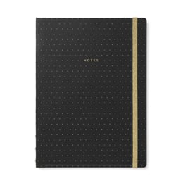 Filofax Тефтер Moonlight, А4, черен