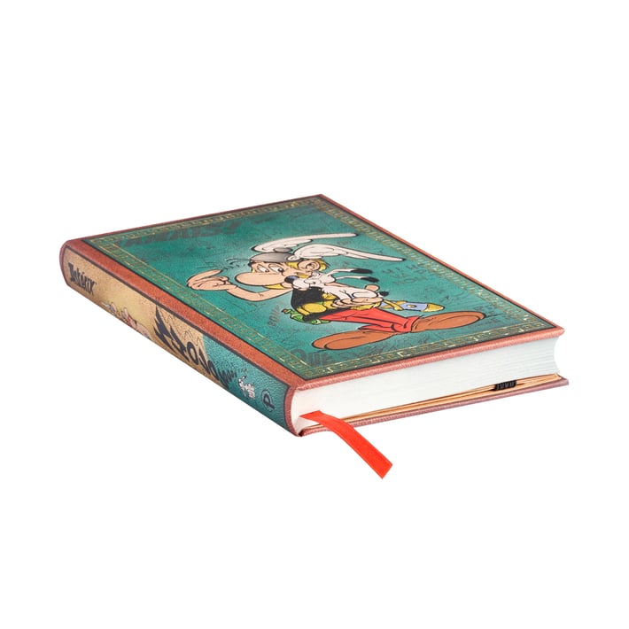 Paperblanks Тефтер Asterix the Gaul, Mini, широки редове, твърда корица, 88 листа