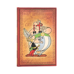 Paperblanks Тефтер Asterix Obelix, Mini, широки редове, твърда корица, 88 листа