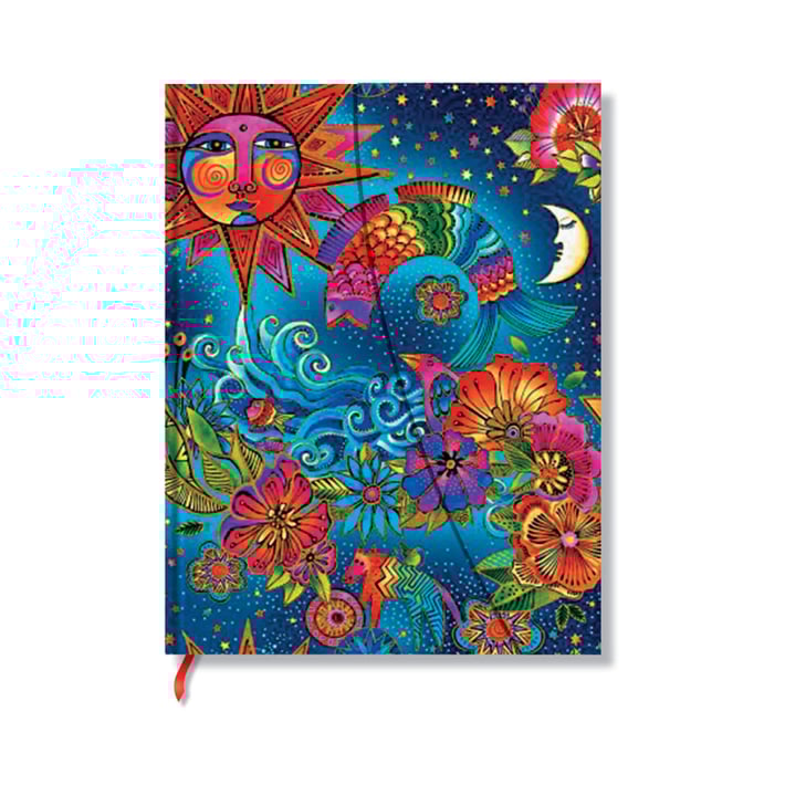 Paperblanks Тефтер Celestial Magic, Ultra, широки редове, твърда корица, 72 листа