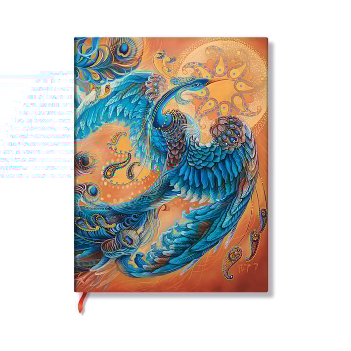 Paperblanks Тефтер Skybird, Ultra, широки редове, твърда корица, 72 листа