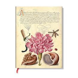 Paperblanks Тефтер Pink Carnation, Ultra, мека корица, 88 листа