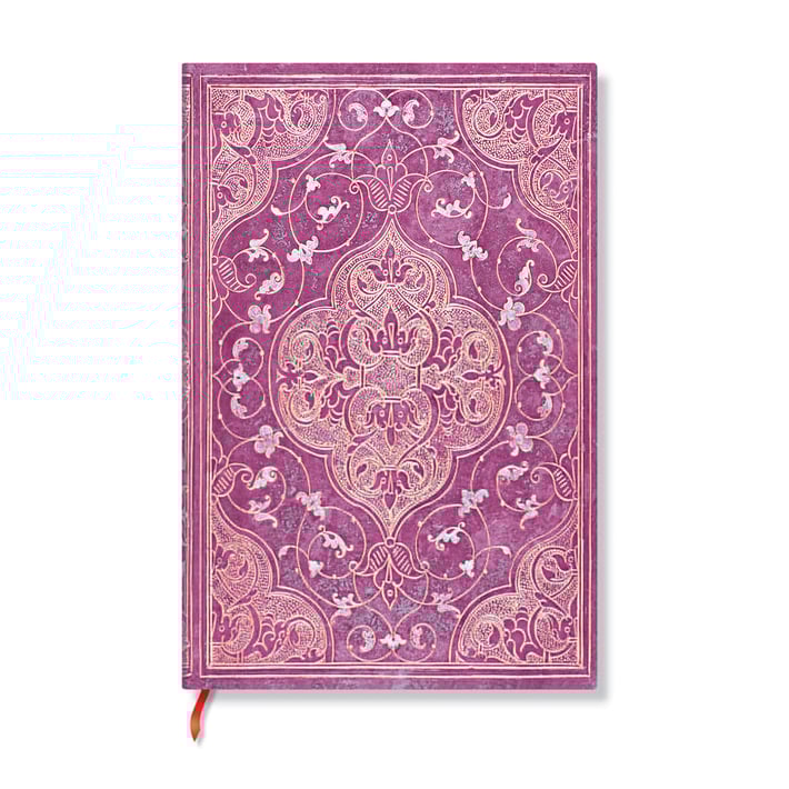 Paperblanks Тефтер Rose Chronicles, Mini, широки редове, мека корица, 104 листа