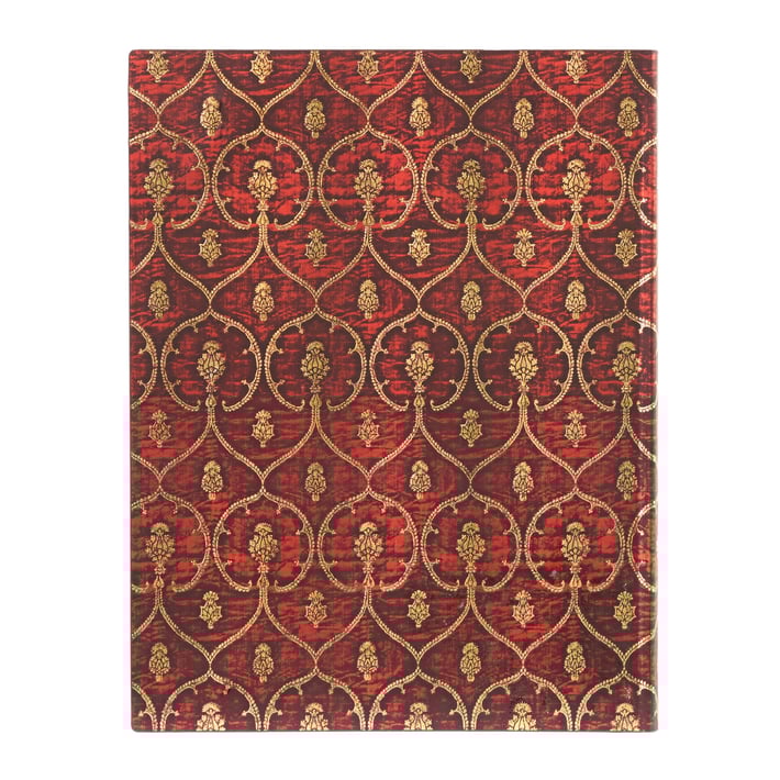 Paperblanks Тефтер Red Velvet, Ultra, мека корица, 88 листа