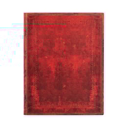 Paperblanks Бизнес планер Red Moroccan, Ultra, мека корица, 112 листа, за 2025 година