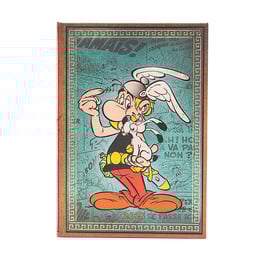 Paperblanks Планер Asterix the Gaul, Midi, вертикален, твърда корица, 80 листа, за 2025 година