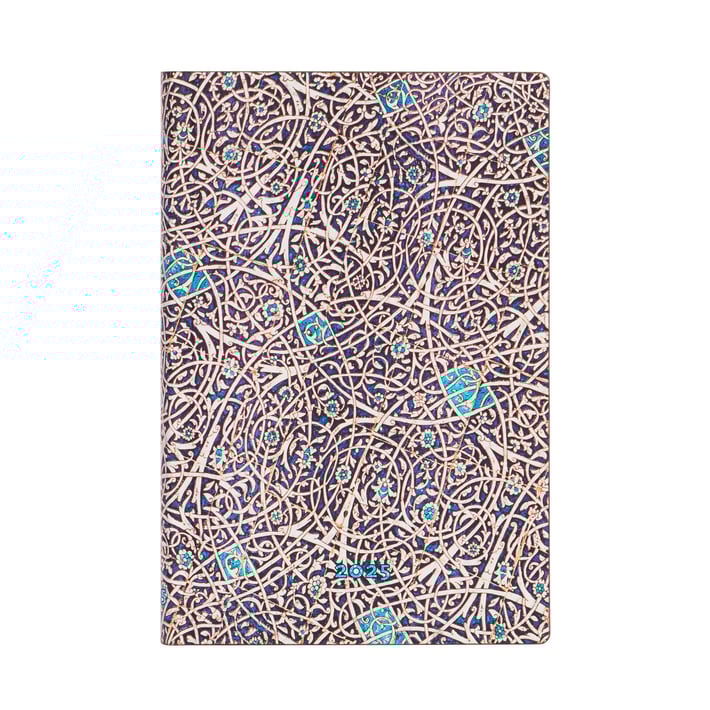 Paperblanks Планер Granada Turquois, Mini, хоризонтален, мека корица, 88 листа, за 2025 година