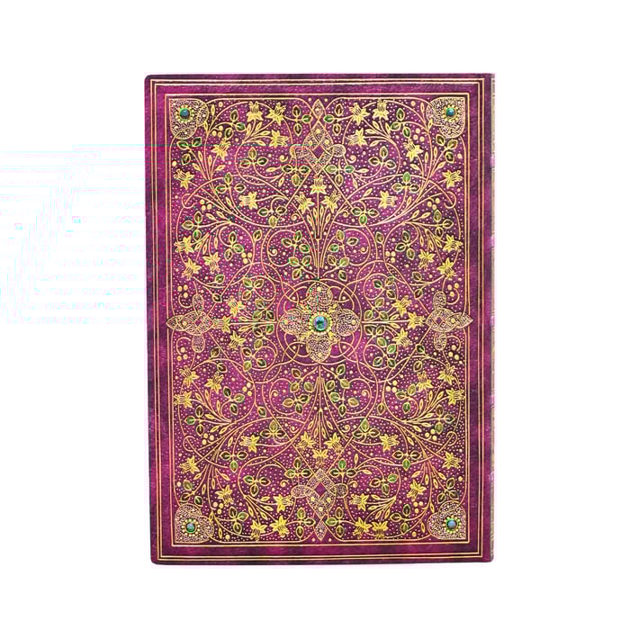 Paperblanks Планер Diamond Jubilee, Midi, хоризонтален, мека корица, 88 листа, за 2025 година