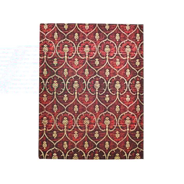 Paperblanks Планер Red Velvet, Ultra, вертикален, мека корица, 88 листа, за 2025 година