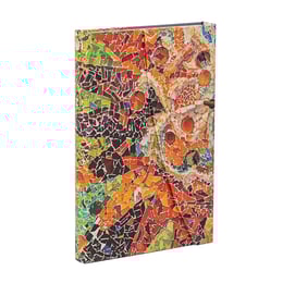Paperblanks Тефтер Gaudi's Sun, Mini, широки редове, твърда корица, 88 листа