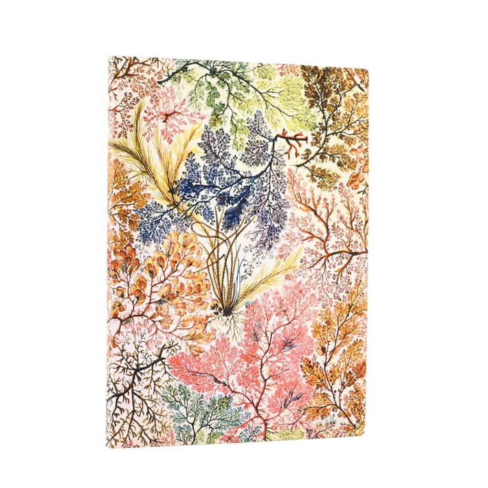 Paperblanks Тефтер Anemone, Midi, мека корица, 88 листа