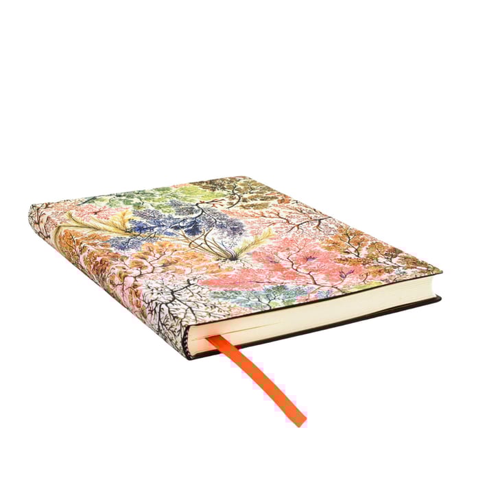 Paperblanks Тефтер Anemone, Midi, мека корица, 88 листа