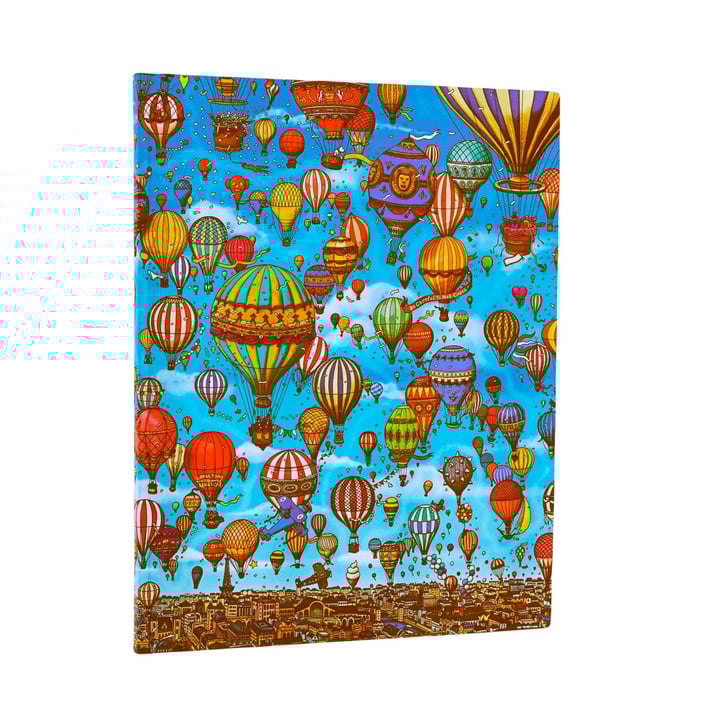 Paperblanks Тефтер Balloon Festival, Ultra, широки редове, мека корица, 88 листа