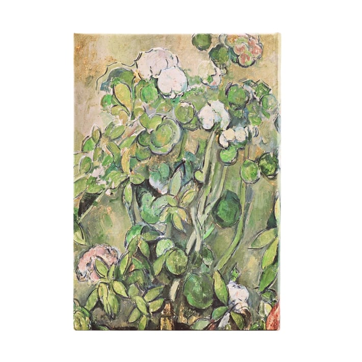 Paperblanks Адресна книга Cezanne's Terracotta Pots and Flowers, Midi, 72 листа