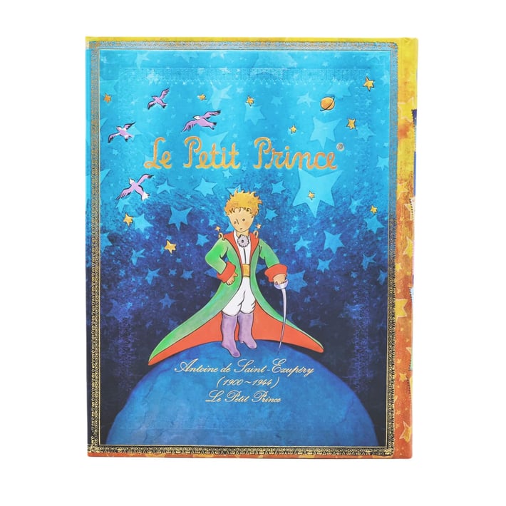 Paperblanks Тефтер Saint-Exupery - The Little Prince, Ultra, широки редове, твърда корица, 72 листа