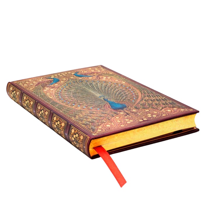 Paperblanks Тефтер Hafiz's Peacocks, Mini, твърда корица, 88 листа