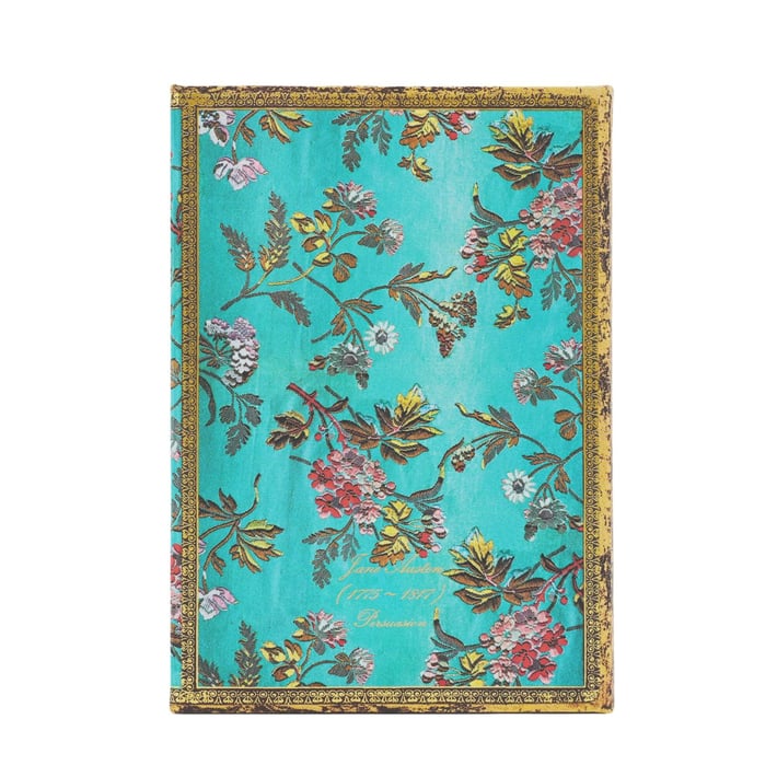 Paperblanks Тефтер Jane Austen - Persuasion, Midi, широки редове, твърда корица, 72 листа