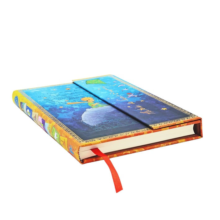 Paperblanks Тефтер Saint-Exupery - The Little Prince, Midi, твърда корица, 72 листа