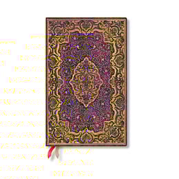 Paperblanks Планер Picaresque, Maxi, вертикален, твърда корица, 104 листа, за 2025-2026 година