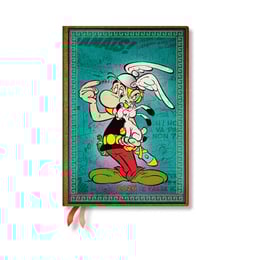 Paperblanks Планер Asterix the Gaul, Midi, хоризонтален, твърда корица, 80 листа, за 2026 година