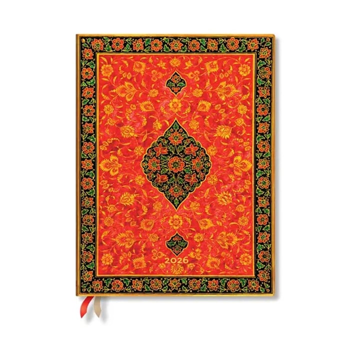 Paperblanks Планер Layla, Ultra, Verso, твърда корица, 80 листа, за 2026 година