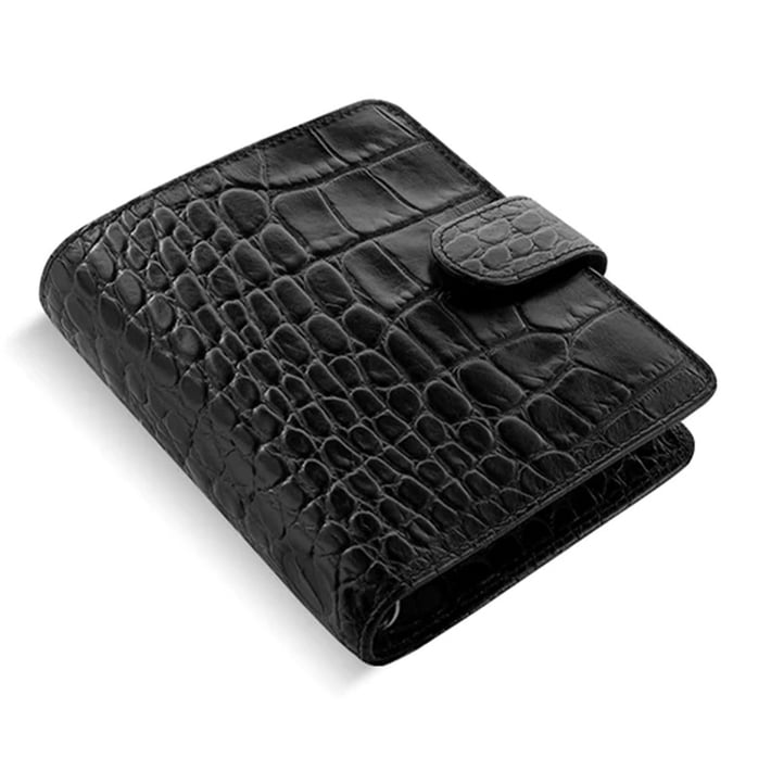 Filofax Органайзер Classic Croc Pocket, черен