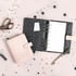 Filofax Органайзер Confetti Pocket, розов със златисти елементи