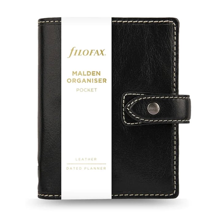 Filofax Органайзер Malden Pocket, черен