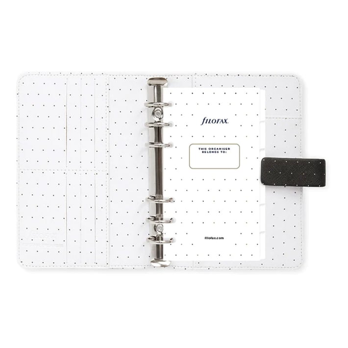 Filofax Органайзер Moonlight Personal, черен