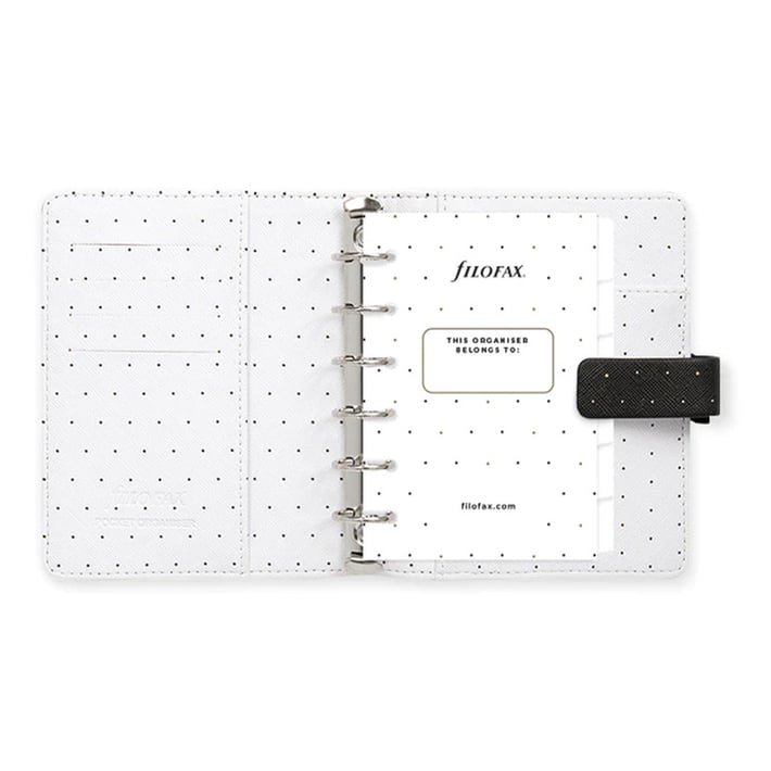 Filofax Органайзер Moonlight Pocket, черен