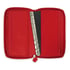 Filofax Органайзер Saffiano Personal Compact, с цип, червен