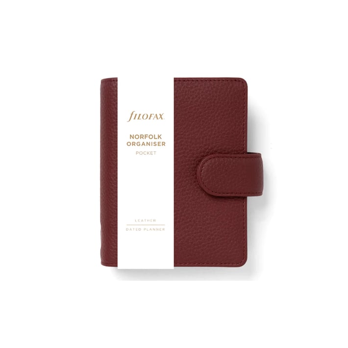 Filofax Органайзер Norfolk Pocket, касис