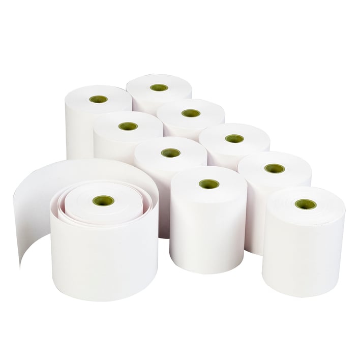 Office 1 Касова ролка, офсет, широчина 57 mm, 10 броя