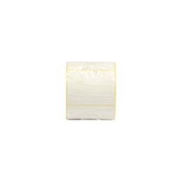 Етикети за термопринтер Еко, 56 x 43 mm, шпула 25 mm, 600 броя в ролка