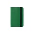 Бележник Пиколо, с ластик, 9 x 14 cm, 80 листа, зелен