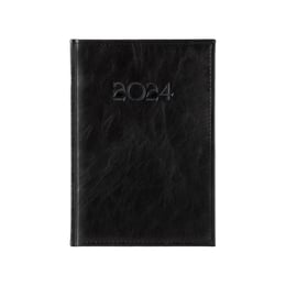 Календар-бележник Вихрен, с дати, B5, черен