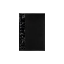 Календар-бележник, седмичник Галант, A4, черен