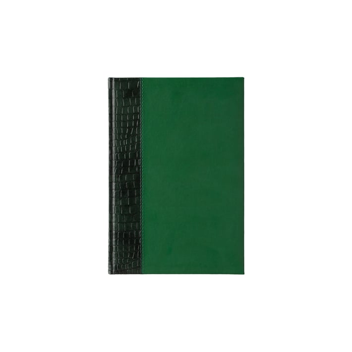 Календар-бележник, седмичник Галант, A4, тъмно зелен/зелен