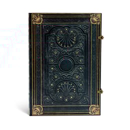 Paperblanks Тефтер Nocturnelle, 210 х 300 mm, широки редове, твърда корица, 120 листа